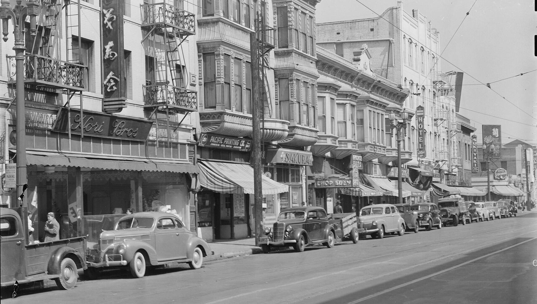 Downtown Los Angeles, circa 1930's
